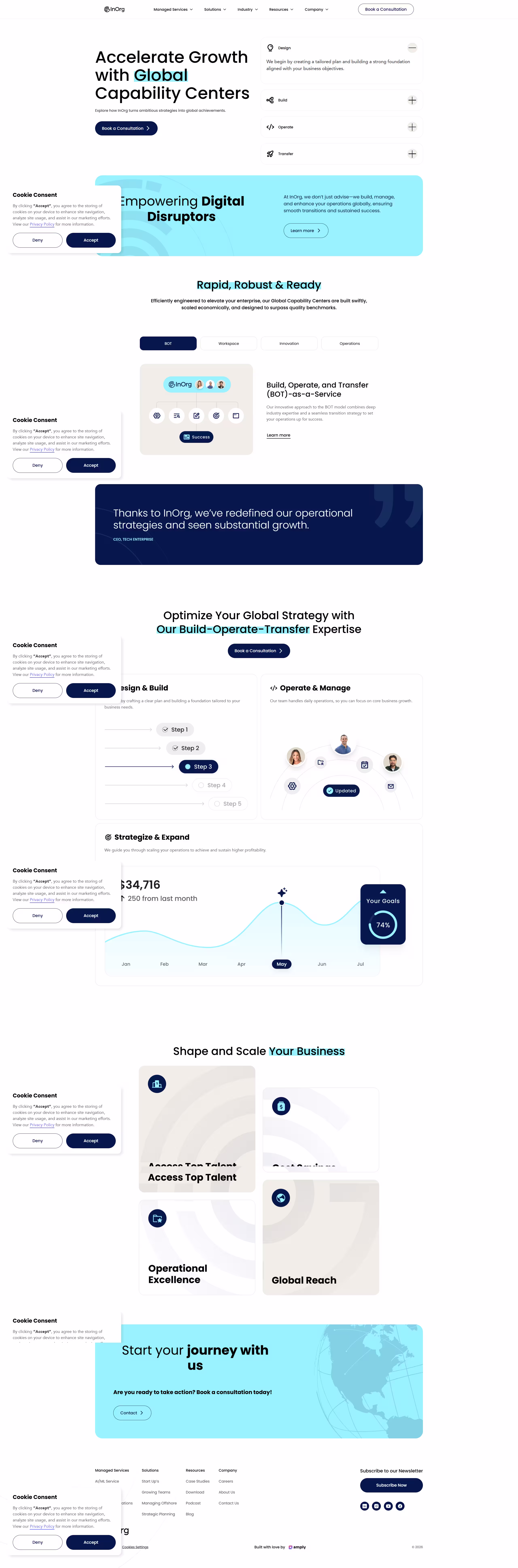 Image of inorg home page in full page